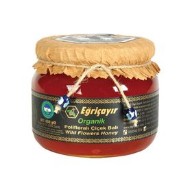 Eğriçayır 450 gr Polifloralı Organik Çiçek Balı