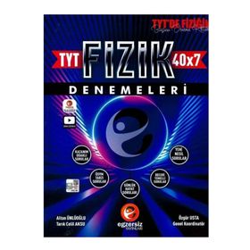 Egzersiz Yayınları TYT Fizik Denemeleri 40x7