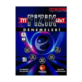 Egzersiz Yayınları TYT Fizik Denemeleri 40x7