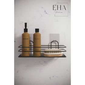 EHA Yapışkanlı Banyo Düzenleyici Banyo Aksesuar Şampuanlık Duşakabin Rafı