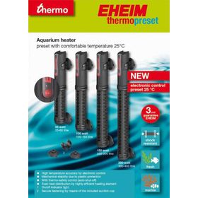 Eheim 100-150L / 100W Thermopreset Akvaryum Isıtıcısı