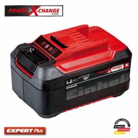 Einhell 18V Power X-Change 5.2 Ah Akü + Hızlı Şarj Cihazı 5,2 X