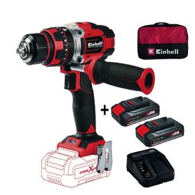 Einhell 2x2.5 Ah Starter Kit + Bez Çanta + TE-CD 18/48 LI-I Akülü Darbeli Vidalama
