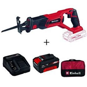 Einhell 4 Ah Starter Kit + Bez Çanta + TE-AP 18'li Akülü Kılıç Testere