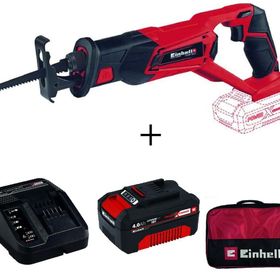 Einhell 4 Ah Starter Kit + Bez Çanta + TE-AP 18'li Akülü Kılıç Testere