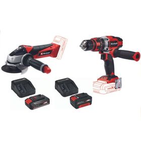 Einhell 4,0 Amper Kit 18/48 axxio Te Ag Axxio Taşlama Te Cd 18/48 Li I Darbeli Vidalama
