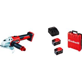 Einhell Axxıo 125 mm Taşlama Makinesi + 5.2 Ah Plus Starter Kit + Çanta
