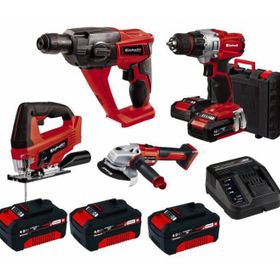 Einhell BT-RH 600 - CD 14.4 Kit Pnömatik Matkap ve Akülü Vİdalama Seti