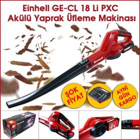 Einhell GE-CL 18 LI Solo Akülü Yaprak Üfleme Makinesi