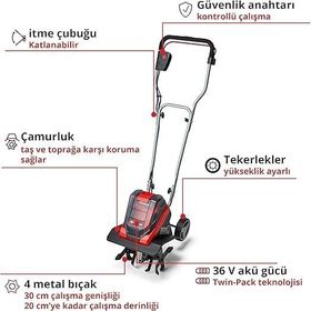 Einhell GE-CR 30 Li-Solo Akülü Çapa Makinesi