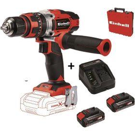 Einhell TE-CD 18/48 Li-I Darbeli Matkap+2x2.5 Ah Starter Kit+Çanta