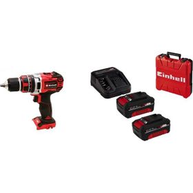Einhell TE-CD 18/50 LI-I Bl Kömürsüz Darbeli Matkap+18 V 4 Ah Çift Akülü Set