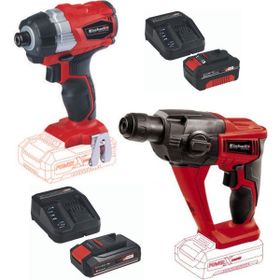 Einhell TE-CI 18 Bl Akülü Vidalama Makinesi + TE-HD 18 LI Akülü Matkap Set