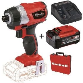 Einhell TE-CI 18 Li Brushless Darbeli Vidalama + 2*5.2 Ah Plus Starter Kit + Çanta