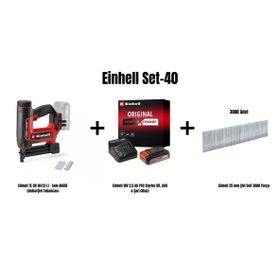 Einhell TE-CN 18/32 Li 2.5 Ah Akülü Zımba Çivi Tabancası