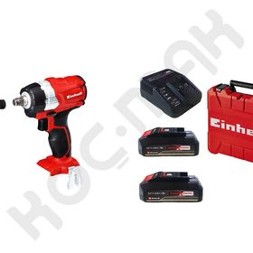 Einhell TE-CW 18 Li BL 2x2.5 Ah Akülü Darbeli Kömürsüz Somun Sıkma Makinesi