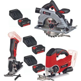 Einhell TE-JS 18 TE-CS 18/190 BL TE-CS 18/89 3X4.0AH Testere Seti