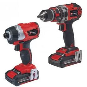 Einhell TP-18V Twin Pack BL Akülü Darbeli Vidalama Seti