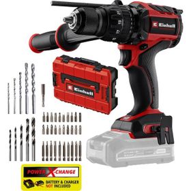 Einhell TP-CD 18/120 Li-i BL Solo Akülü Darbeli Vidalama Makinesi +41 Parça Set