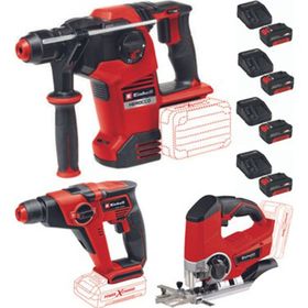 Einhell TP-CD 18/50 LI-İ Bl Matkap+TE-CI 18 Bl Herocco Axxio 125 mm 2x4.0+2.0+2.5 Akülü Set Vidalama