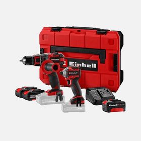 Einhell TP-CD 18/80 Li-i BL 2x2.0Ah-1x4.0Ah Akülü Darbeli Matkap ve TP-CI 18/250-C Li BL Profesyonel 2'li Makine Seti