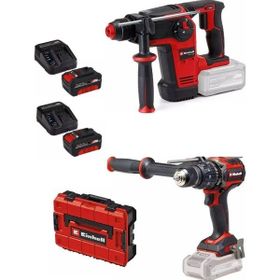 Einhell TP-HD 18/26 Li BL Kırıcı Delici Matkap TP-CD 18/120 Li-i BL Darbeli Vidalama Makinesi 2x4 Ah Akülü Set