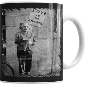 Einstein Albert Einstein Porselen Kupa Bardak