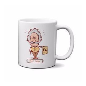 Einstein Albert Einstein Porselen Kupa Bardak