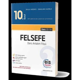 Eis Yayınları 10. Sınıf DAF Felsefe Ders Anlatım Föyleri