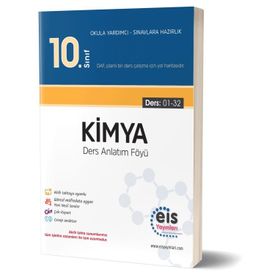 Eis Yayınları 10. Sınıf DAF Kimya Ders Anlatım Föyleri