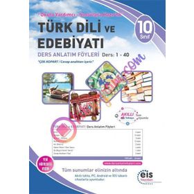 Eis Yayınları 10. Sınıf DAF Türk Dili Ve Edebiyatı Ders Anlatım Föyleri