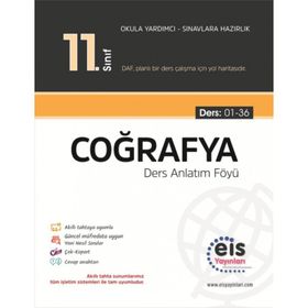 Eis Yayınları 11. Sınıf DAF Coğrafya Ders Anlatım Föyleri