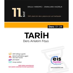 Eis Yayınları 11. Sınıf Tarih DAF Ders Anlatım Föyleri