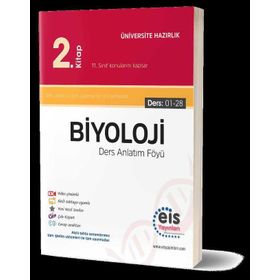 Eis Yayınları 2. Kitap DAF YKS Biyoloji Ders Anlatım Föyleri