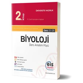 Eis Yayınları 2. Kitap DAF YKS Biyoloji Ders Anlatım Föyleri