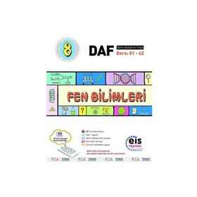 Eis Yayınları 8. Sınıf Fen Bilimleri Ders Anlatım Föyleri