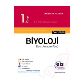 Eis Yayınları Biyoloji 1. Kitap Ders Anlatım Föyleri Konu Özetli Soru Bankası