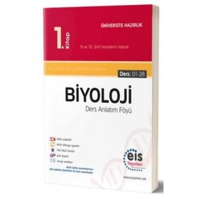 Eis Yayınları Biyoloji 1. Kitap Ders Anlatım Föyleri Konu Özetli Soru Bankası