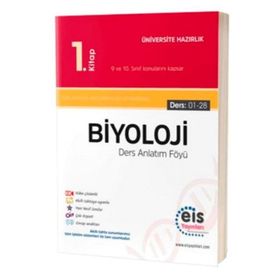 Eis Yayınları Biyoloji 1. Kitap Ders Anlatım Föyleri Konu Özetli Soru Bankası