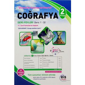 Eis Yayınları Coğrafya 2. Kitap Ders Anlatım Föyleri Konu Özetli Soru Bankası