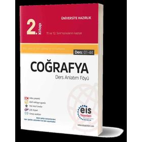 Eis Yayınları Coğrafya 2. Kitap Ders Anlatım Föyleri Konu Özetli Soru Bankası