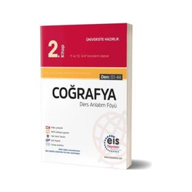 Eis Yayınları Coğrafya 2. Kitap Ders Anlatım Föyleri Konu Özetli Soru Bankası