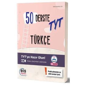 Eis Yayınları TYT Türkçe 50 Derste Soru Bankası