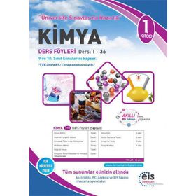 Eis Yayınları YKS Kimya Ders Anlatım Föyleri 1. Kitap DAF