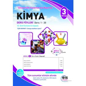 Eis Yayınları YKS Kimya Ders Anlatım Föyleri 3. Kitap DAF