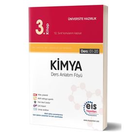 Eis Yayınları YKS Kimya Ders Anlatım Föyleri 3. Kitap DAF