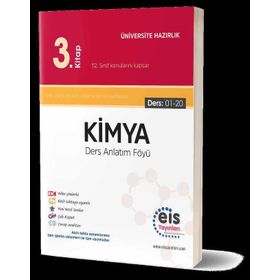 Eis Yayınları YKS Kimya Ders Anlatım Föyleri 3. Kitap DAF