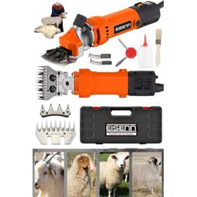 Eisenn Alman 5200 W Çelik Şanzuman Çift Soğutma Devir Ayarlı Koyun Kırkma Makinesi