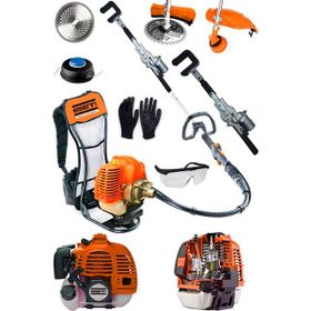 Eisenn Alman Prof Oliven 20 Hp Zeytin Silkme Makinası ve Sırt Tipi Benzinli Motorlu Tırpan
