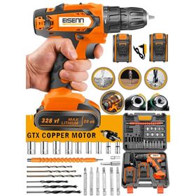 Eisenn Alman Teknoloji Tech Series 45 Kademe Torq 328 Wf 20 Ah Çift Akülü Seri Vidalama Matkap
